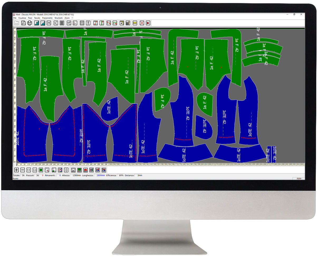 Pro2CAD - Programma di Moda per Abbigliamento.